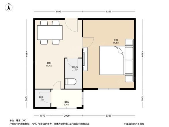 御道街小区户型图