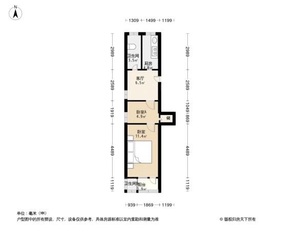 西湖新村户型图