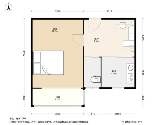 御道街小区户型图