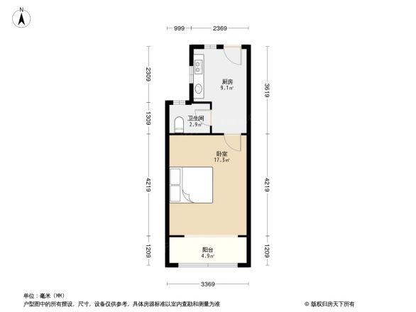 通州路391号户型图