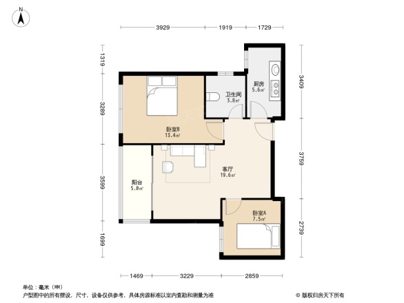 大华锦绣华城爱美颂户型图