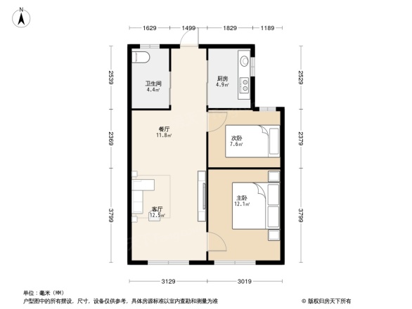 大华锦绣华城爱美颂户型图