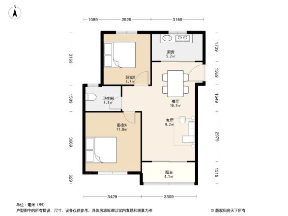 创新佳苑户型图