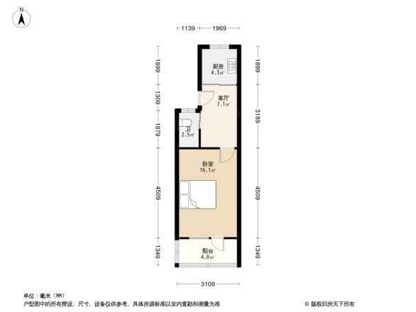 绒庄新村户型图