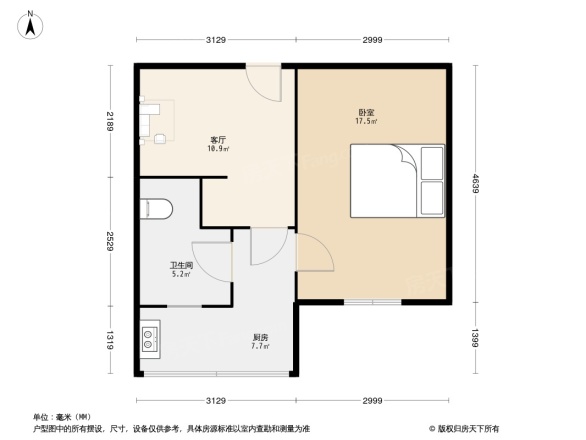 御道街小区户型图