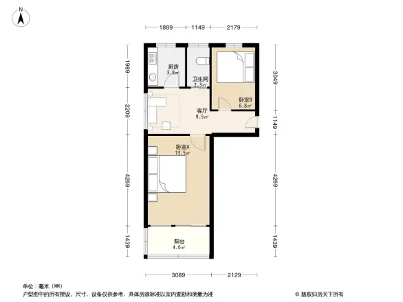 康福村户型图