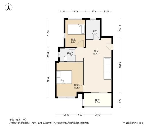 万科梦想派户型图