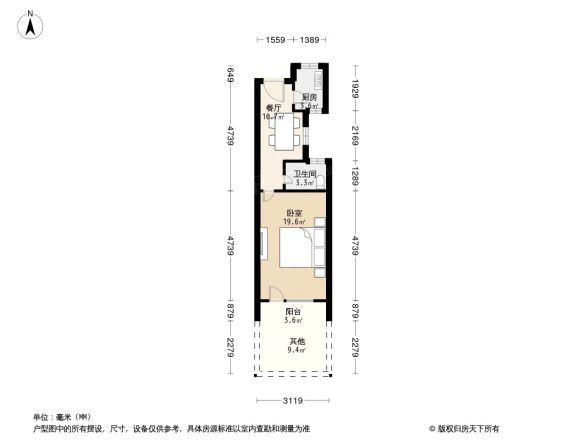 纪念小区户型图