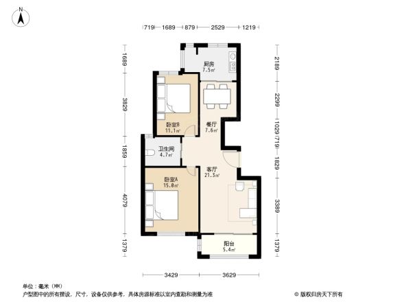 东方鸿璟户型图
