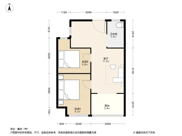 大华锦绣华城爱美颂户型图