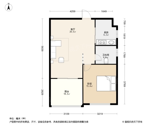仁恒江湾城一期户型图