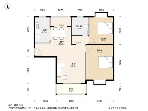 中冶锦城户型图