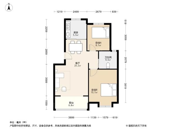 慧华东苑户型图