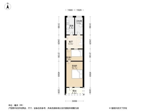 西湖新村户型图