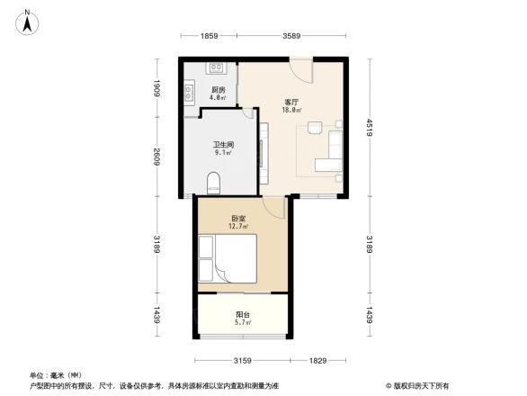 华沁家园户型图