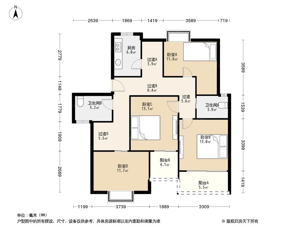 相似户型图