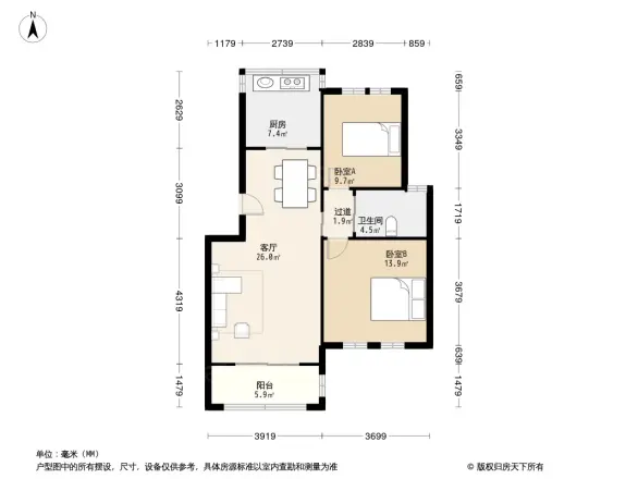 威尼斯水城第十街区户型图
