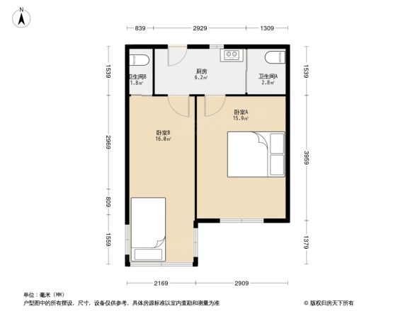 南山路小区户型图
