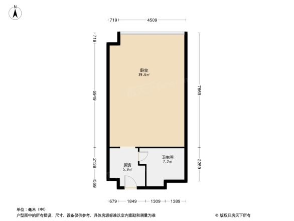 蓝润锦江春天户型图