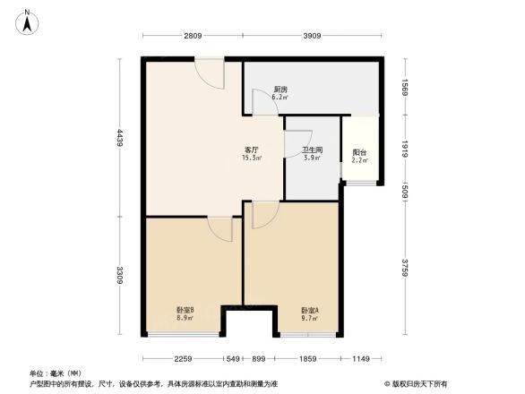 温哥华花园四期户型图