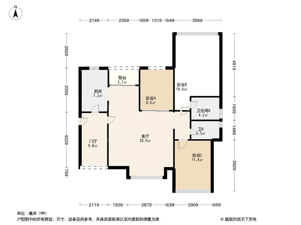 相似户型图
