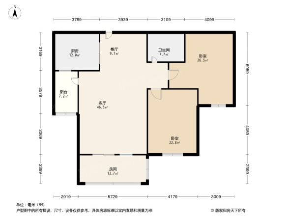 庭院深深户型图
