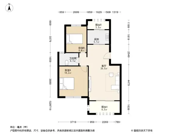 威尼斯水城第十街区户型图