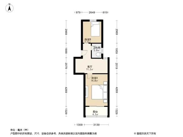 文德里小区户型图