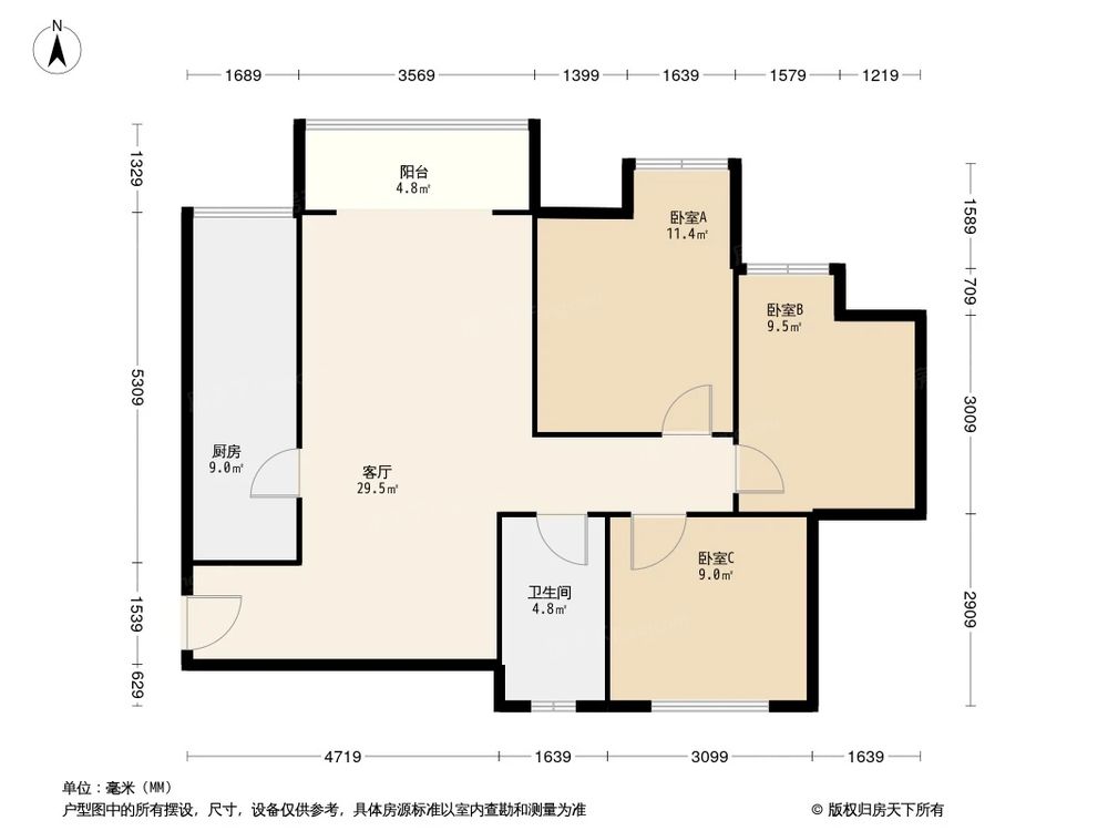 相似户型图