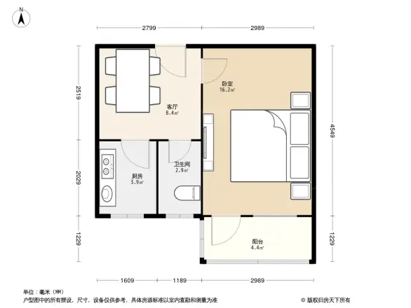 板仓街5号户型图