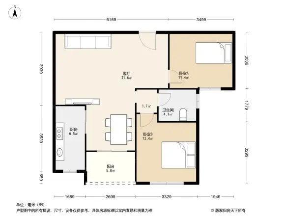 威尼斯水城第三街区户型图