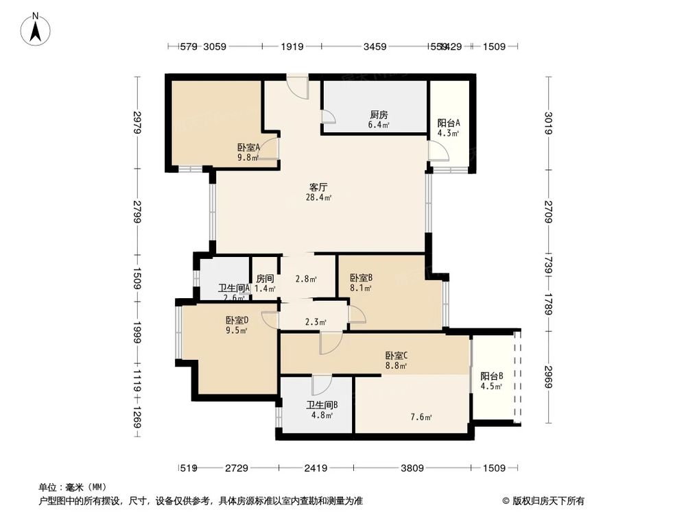 相似户型图