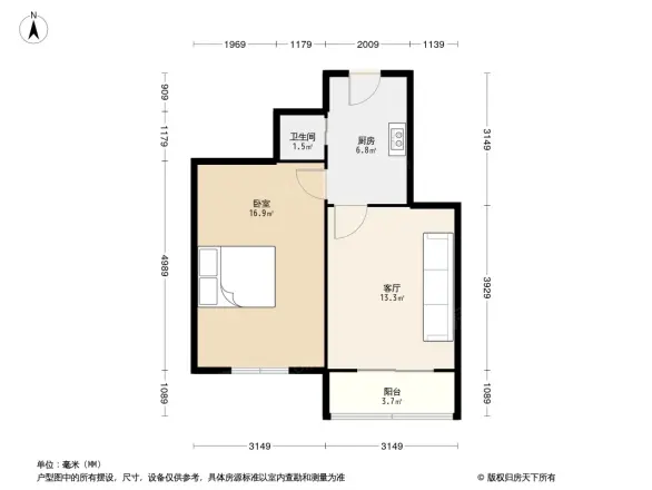 汽轮四村户型图