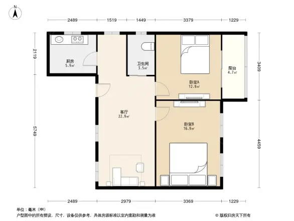 文德里小区户型图
