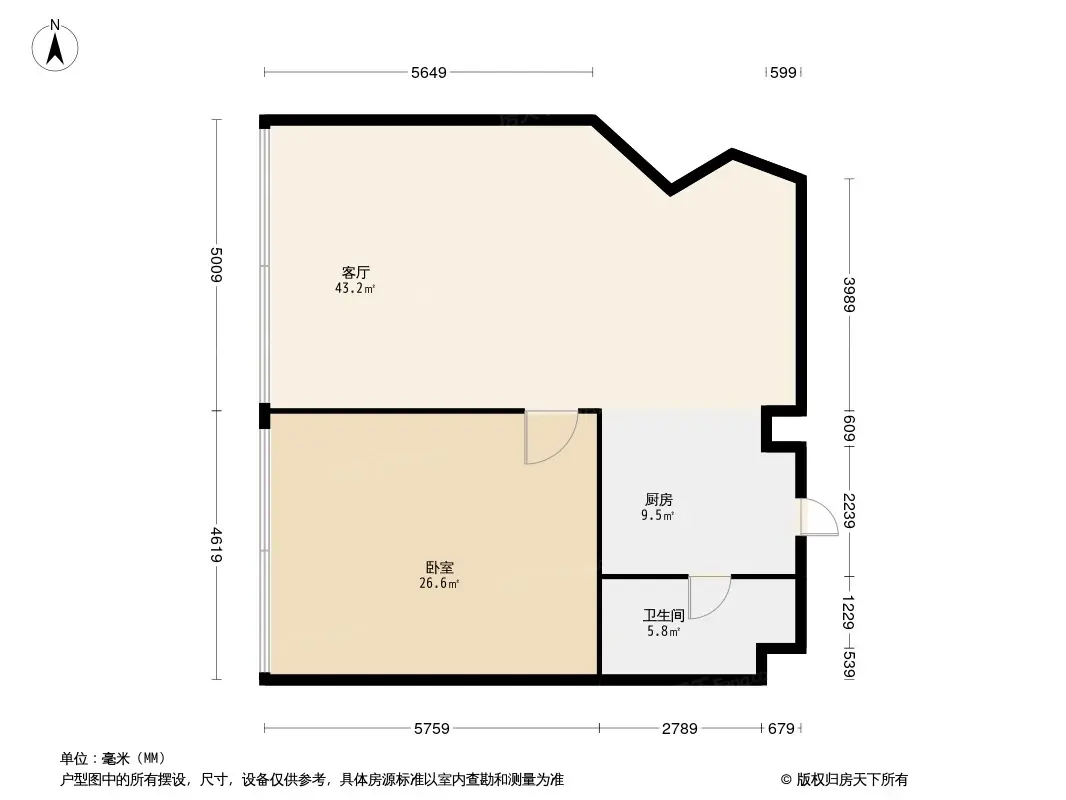 杭州红街公寓户型图图片