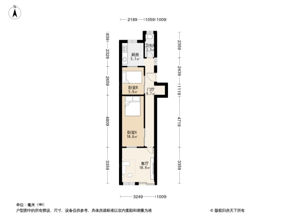 北校尉营户型图