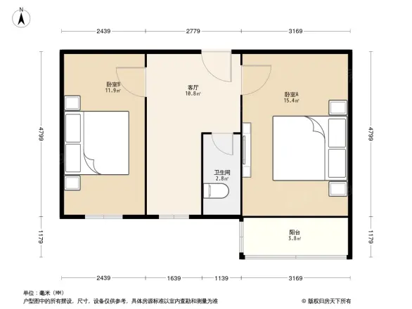 板仓街5号户型图