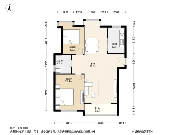 庭院深深户型图