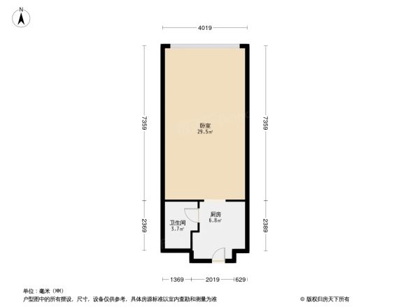 蓝润锦江春天户型图
