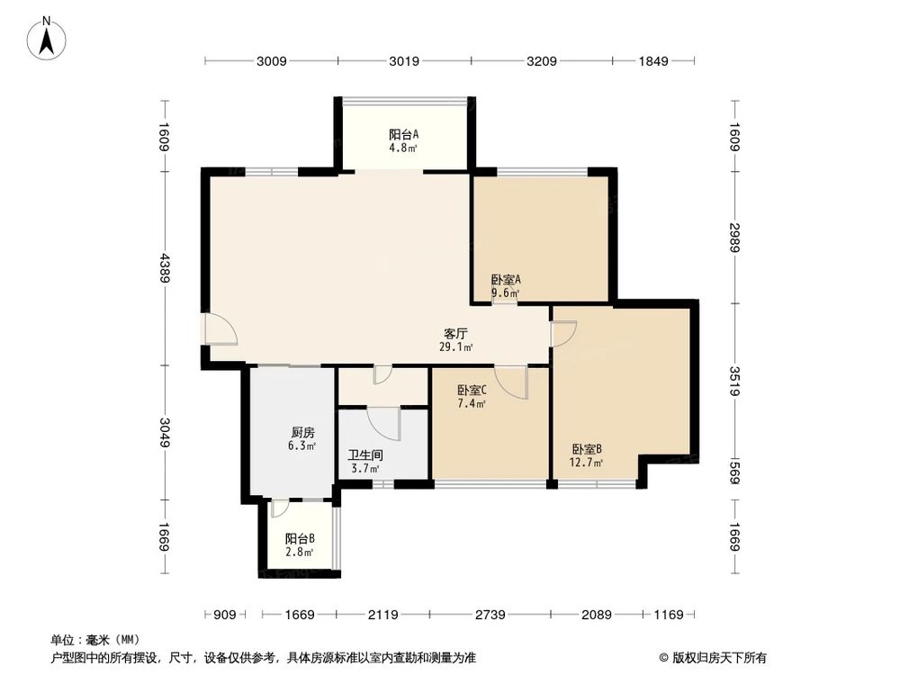 相似户型图