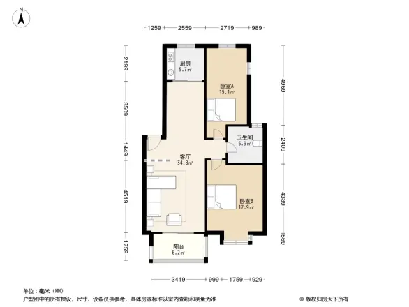 翠屏东南户型图