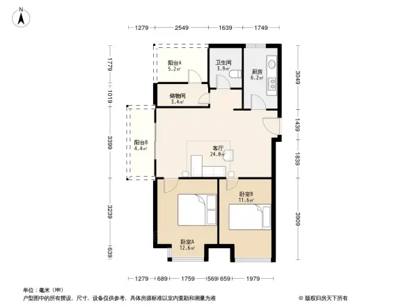 保利西江月户型图