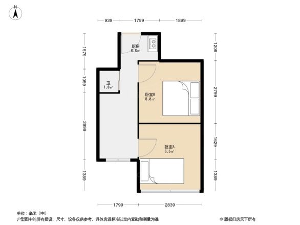 河罕上户型图