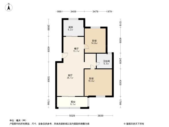 得力新和人家户型图