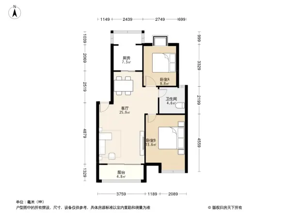 金泉泰来苑户型图