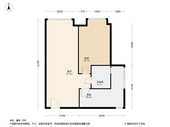 温哥华花园四期户型图