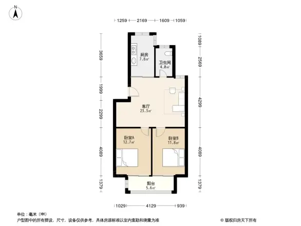 翠屏东南户型图