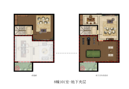 覌澜墅6室2厅1厨3卫建面275.00㎡