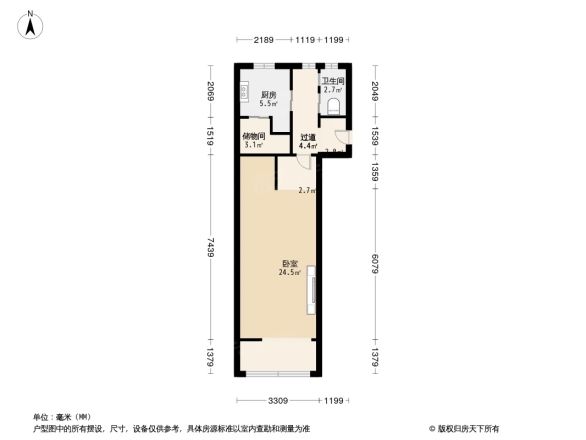 南山路小区户型图
