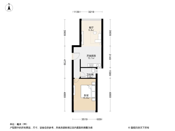 宜家国际公寓户型图图片